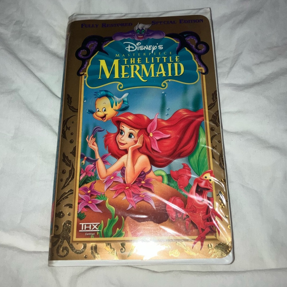 The Little Mermaid VHS Tape
